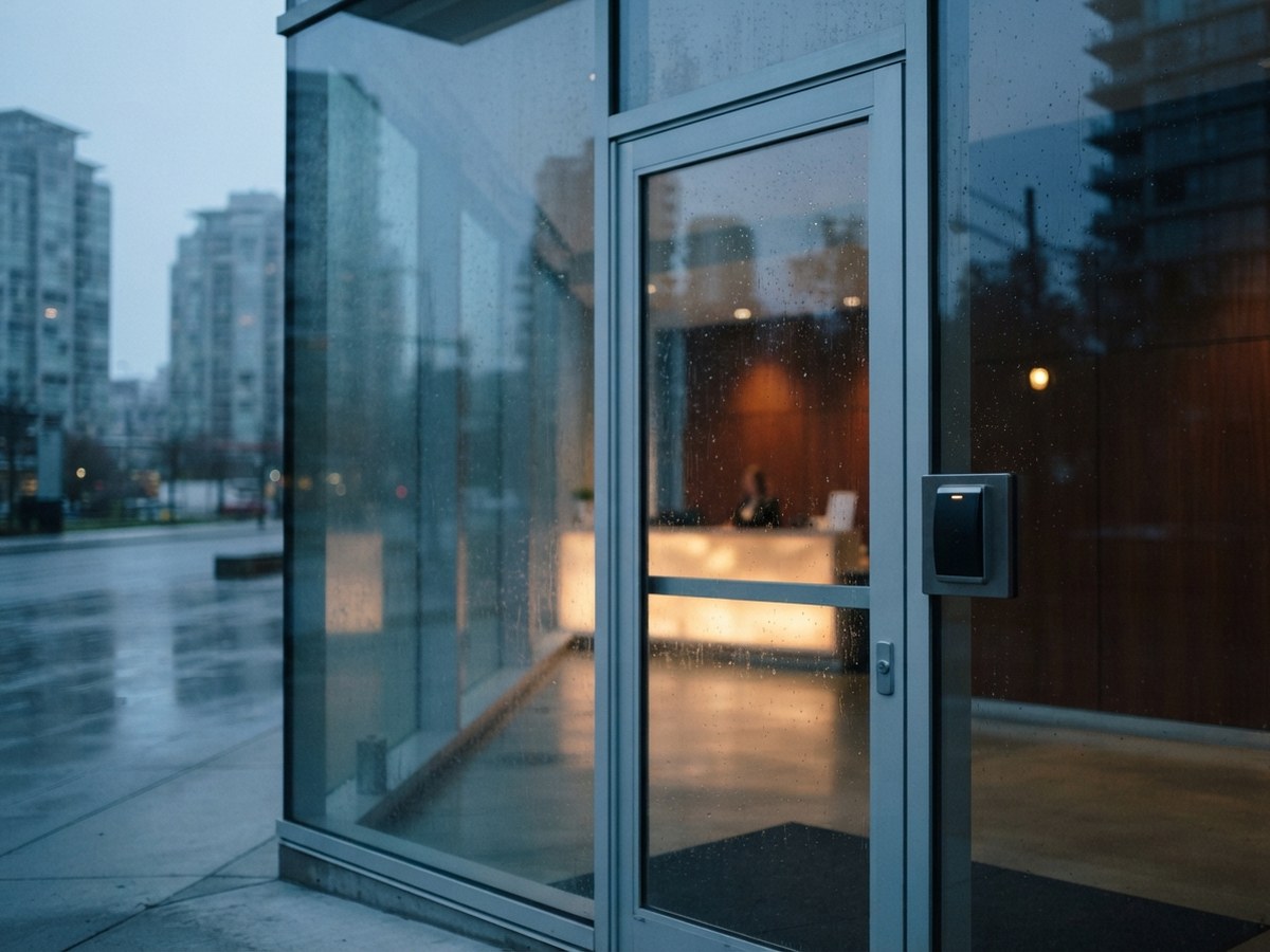 Strata Lobby Access Control by Everest Locksmith in Downtown Vancouver