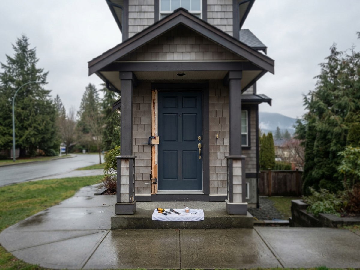 Family Home Break-In Repair by Everest Locksmith in Port Coquitlam