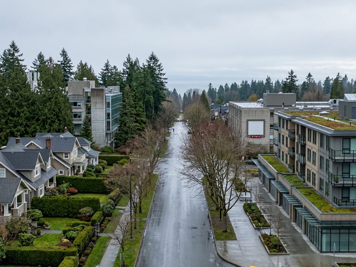 Residential street in UBC and the University Endowment Lands served by Everest Locksmith