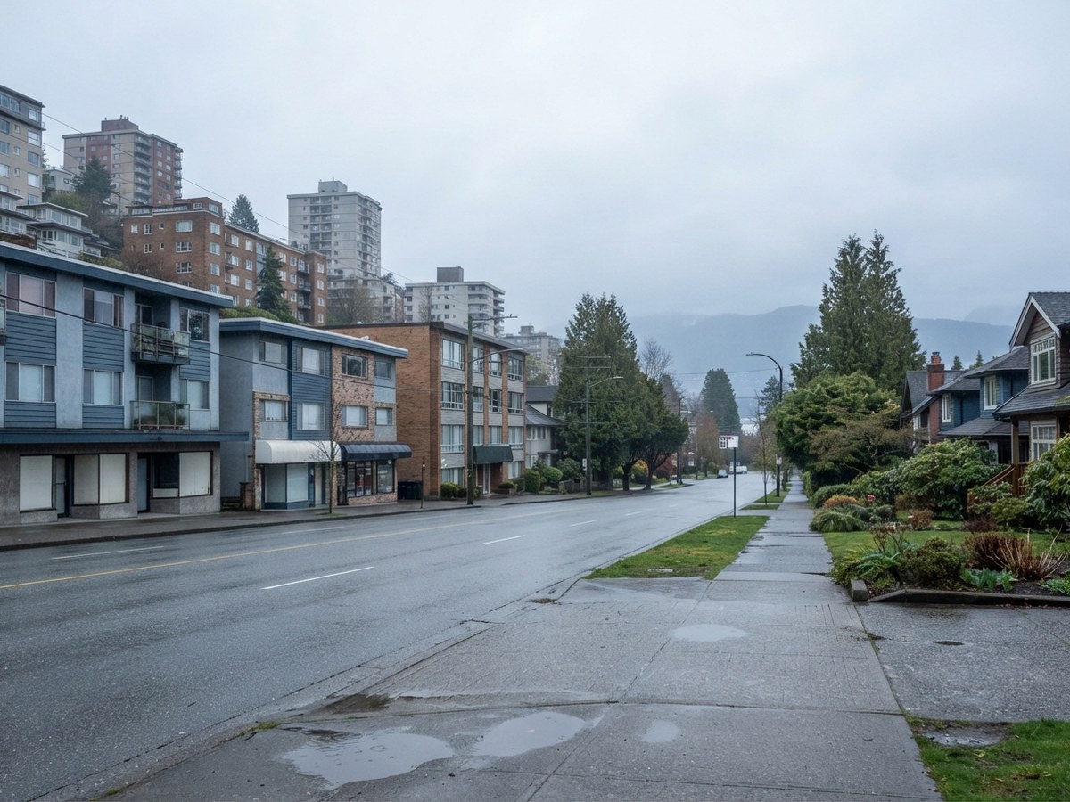 Residential street in Vancouver served by Everest Locksmith